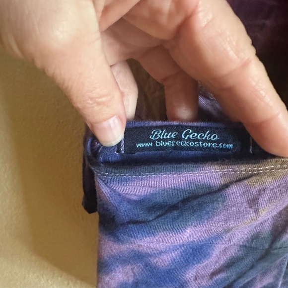 Sustainably made Tie-Dye Halter Bodysuit/swimsuit - Picture 3 of 3